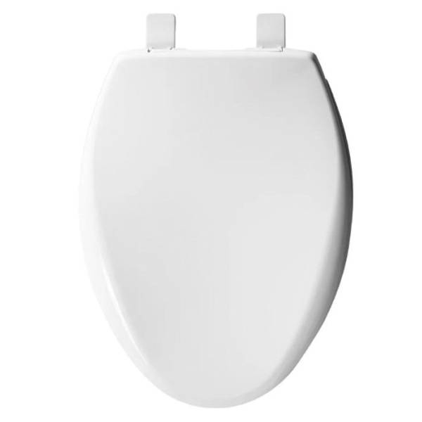 Mid City Supply Co BEMIS EL WHITE PLASTIC TOILET SEAT WHISPER CLOSE